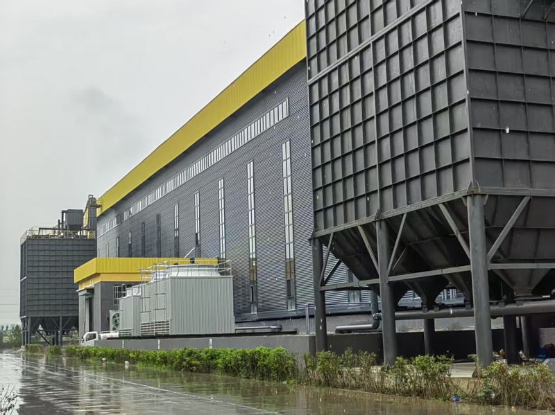 山西恒科冷渣機(jī)現(xiàn)場